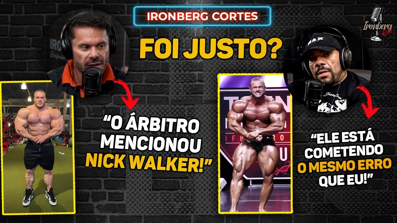 WILLIAM MARTINS FORA DO TOP 5, FOI JUSTO? QUAL FOI O FEEDBACK DO ÁRBITRO? – IRONBERG PODCAST CORTES