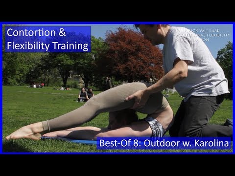 Contortion Training by Flexyart 165: Karolina Outdoor - Also for Yoga, Poledance, Ballet, Dance