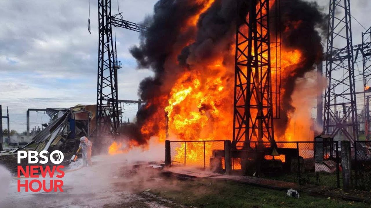 Russian Attacks Leave Ukraine in the Dark as Winter Approaches