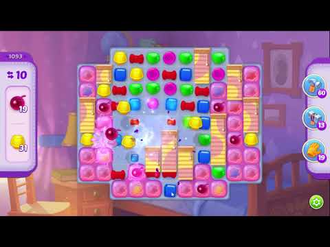 Homescapes 1093 Hard Level - 17 moves - NO BooSTERS