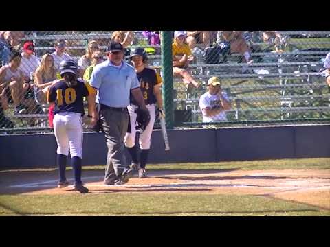 Regis Softball vs. Colorado Christian 3/15/15 (Rangers win series 3-1)
