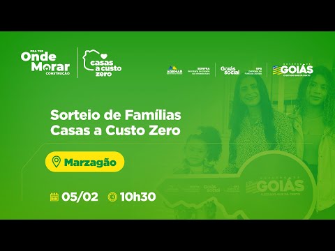 Sorteio de Famílias em Marzagão