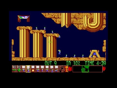 Lemmings CD32 picture