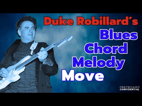 Duke Robillard's Blues Chord Melody Move