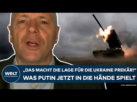PUTINS KRIEG: "Das macht die Lage für die Ukraine prekär" So ist die aktuelle Situation an der Front