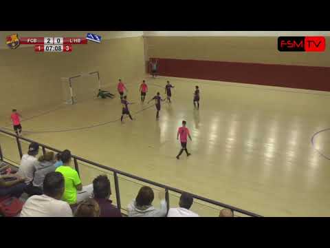 3-0 FCBARCELONA LASSA VS L´HOSPITALET BELLSPORT  (JUVENIL NACIONAL)  2018 2019