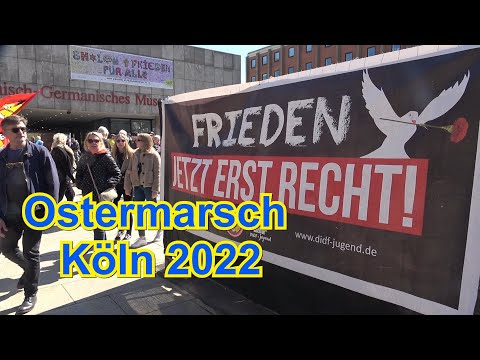 Ostermarsch Koeln 2022: Net Vojne! - Kein Krieg!