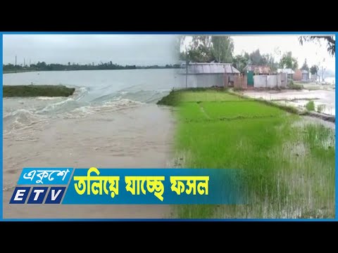 উজানের ঢলে বাড়ছে বিভিন্ন নদ-নদীর পানি