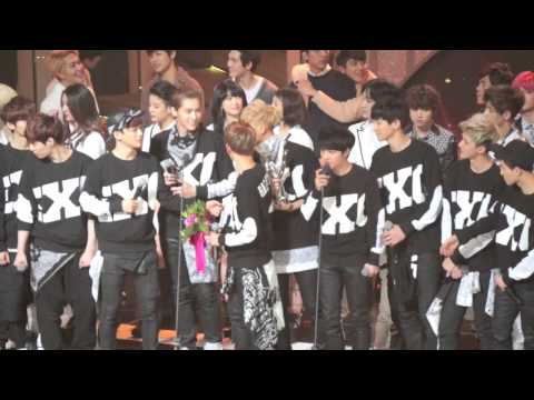 140116 GDA EXO winning speech [D.O. Kyungsoo focus] KAISOO & Key