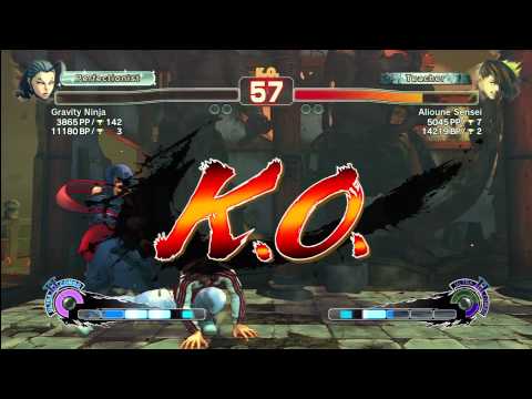 SSF4 AE [Rose] Gravity Ninja vs Alioune Sensei [Yang]