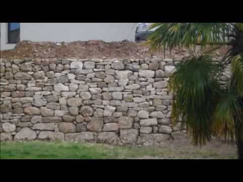 comment construire mur en pierre