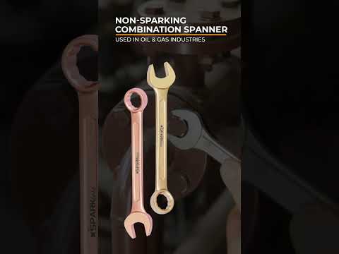 Copper-beryllium alloy non sparking combination spanners spa...