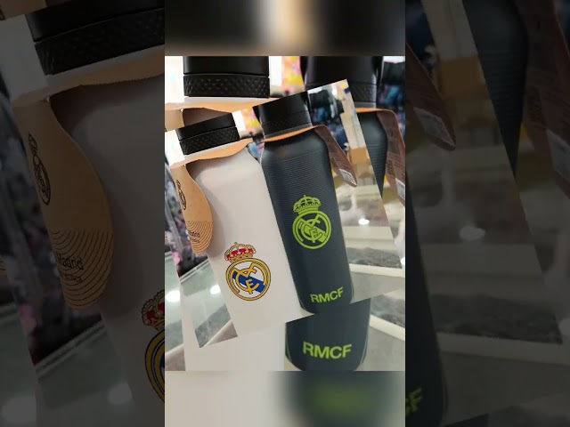 Vídeo relacionado con CYPBRANDS - Atlético de Madrid - Botella Agua de Acero Inoxidable, Cierre Hermético, 550 ml, Color Metalizado, Producto Oficial