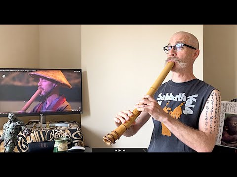 Shakuhachi Flute E3 2018 Explanation Video- Cornelius Boots performance for Sony Ghost of Tsushima尺八