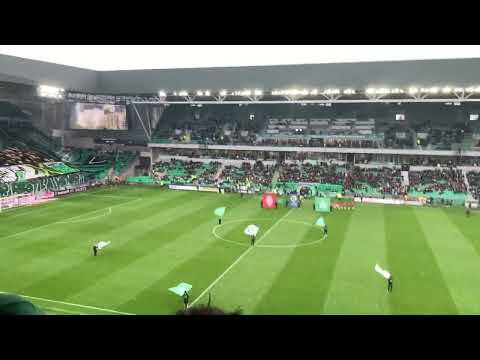 ASSE - MONACO : ÉNORME AMBIANCE POUR L’ENTRÉE DES JOUEURS !