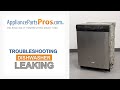 Dishwasher Is Leaking Top 6 Reasons Fixes Whirlpool GE LG Maytag More