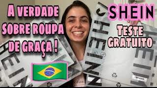 ROUPAS GRATIS NA SHEIN / AVALIAÇÃO DE TESTE