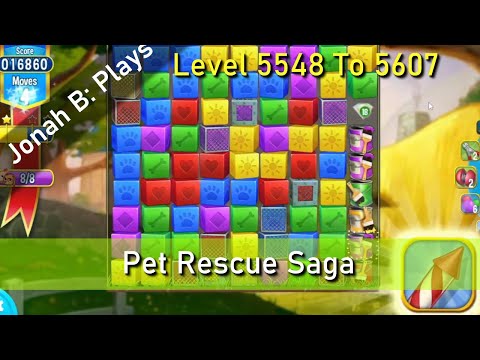 Pet Rescue Saga Level 5548 To 5607