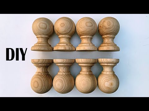 Make wooden balls easy! The easiest exercise for a beginner!