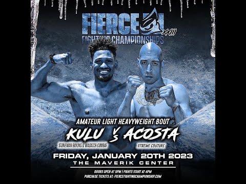 Valiami Kulu vs Anthony Acosta - Fierce Fighting Championship 23