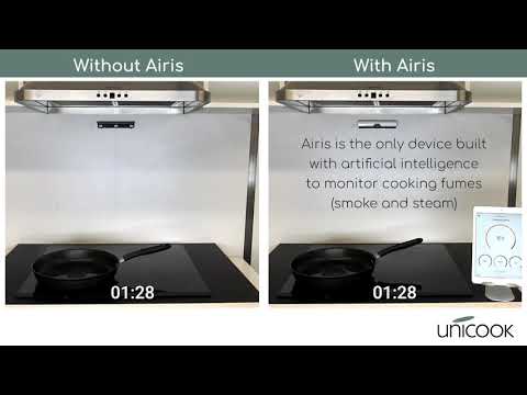 Airis stove guard vs no Airis - a side-by-side demonstration of the efficacy of Airis