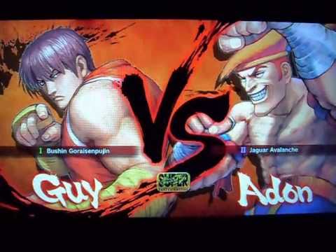 SSF4 AE: elwoodblues85 (Guy) vs THEBLUEPRINT10 (Adon)