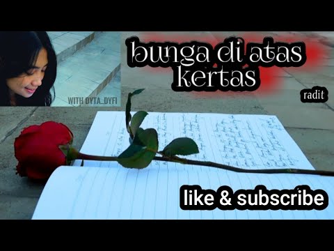 bunga di atas kertas radit cinematic vidio cerita (taman menggapai cakrawala ) (sculpture)