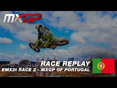 MXGP of Portugal 2019 - Replay EMX2t Race 2 #Motocross