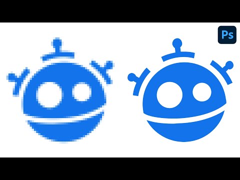 Convert a Colorful Low-Resolution Graphic into a High Res Graphic in Photoshop