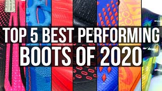 TOP 5 BEST PERFORMING FOOTBALL BOOTS OF 2020
