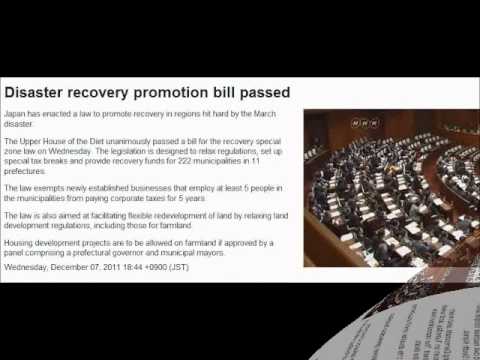 Nuclear Update from Japan 120711