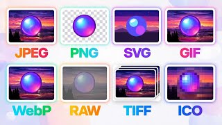 ALL Image Formats Explained in 9 Minutes