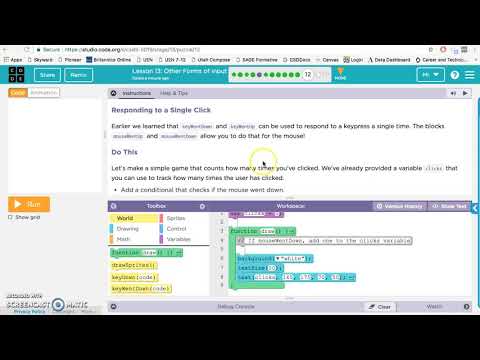 Code.org unit 3 lesson 13 pt. 2