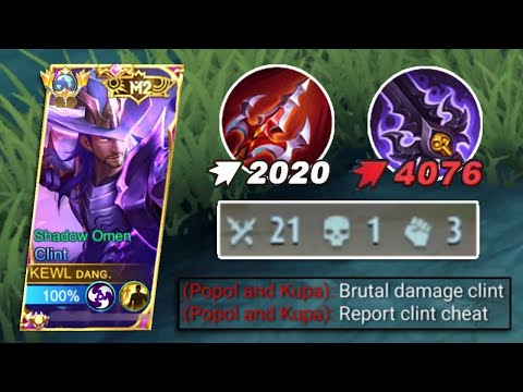 CLINT ABUSING MULTIPLE DAMAGE BUILD 100% BROKEN!!! NEW CLINT BEST BUILD 2023 (PLEASE TRY)