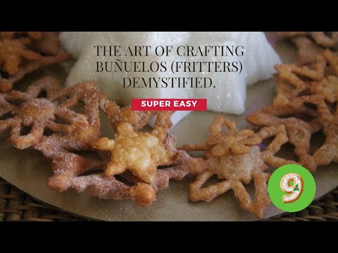 How to make the easiest buñuelos- #buñuelos #Christmasdesserts #Fritters