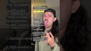 Download lagu How to scream: Guttural variations (tunnel throat) mp3