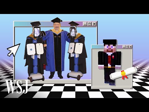 【新冠肺炎】疫情之下世界各國的虛擬畢業典禮！ (Robots and Minecraft: How the Class of 2020 Is Graduating | WSJ)