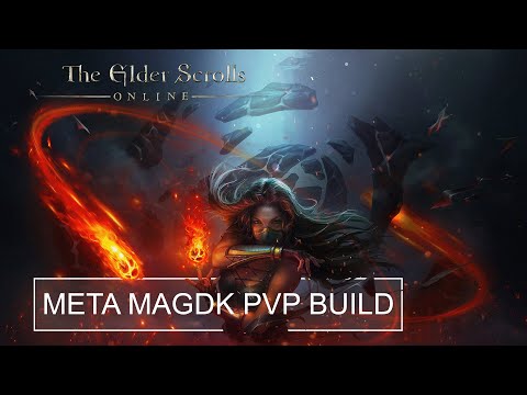 BROKEN META Magicka Dragonknight PvP Build For Firesong DLC | The Elder Scrolls Online