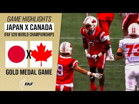 JAPAN X CANADA | IFAF U20 WORLD CHAMPIONSHIPS FINAL | Game Highlights