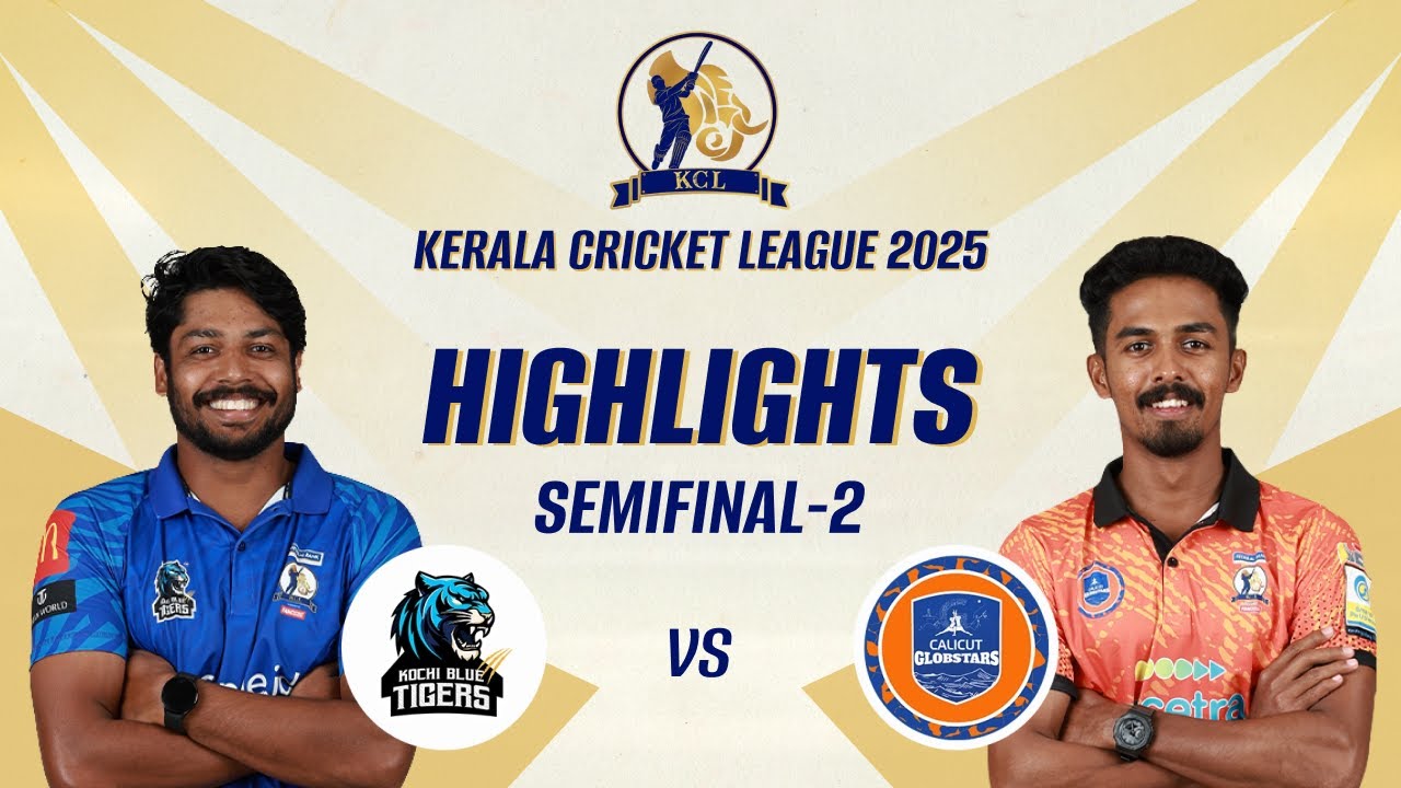 Kochi Blue Tigers VS Calicut Globstars