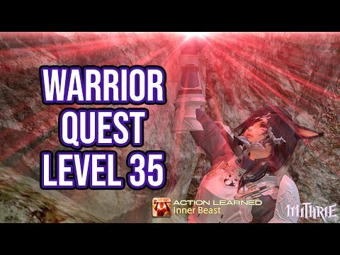 FFXIV 2.1 0173 Warrior Quest Level 35