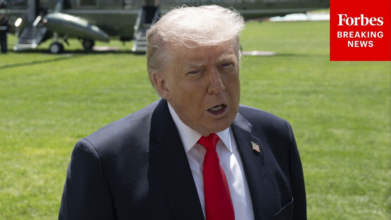 Video | President Trump Asked If The US Delivered Weapons To Help Iranian Demonstrators