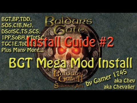 Baldur's Gate BGT Mega Mod install Tutorial Part 2