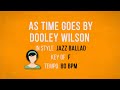As Time Goes By - Dooley Wilson - Karaoke Female Backing Track