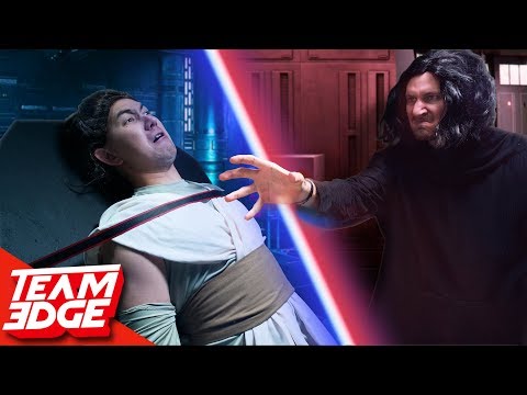 Try Not to Laugh! | Remaking Intense Star Wars Scenes!!