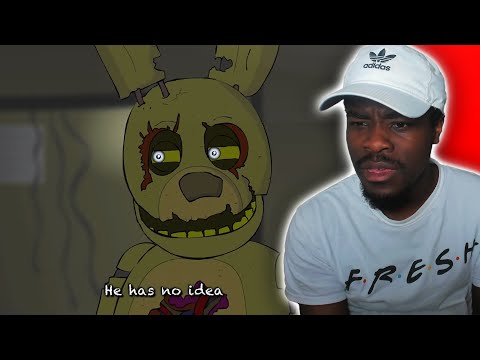FIVE NIGHTS AT FREDDY'S 3 THE MUSICAL Animation Song Reaction