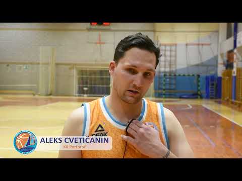 Aleks Cvetičanin po tekmi Portorož - Slovan