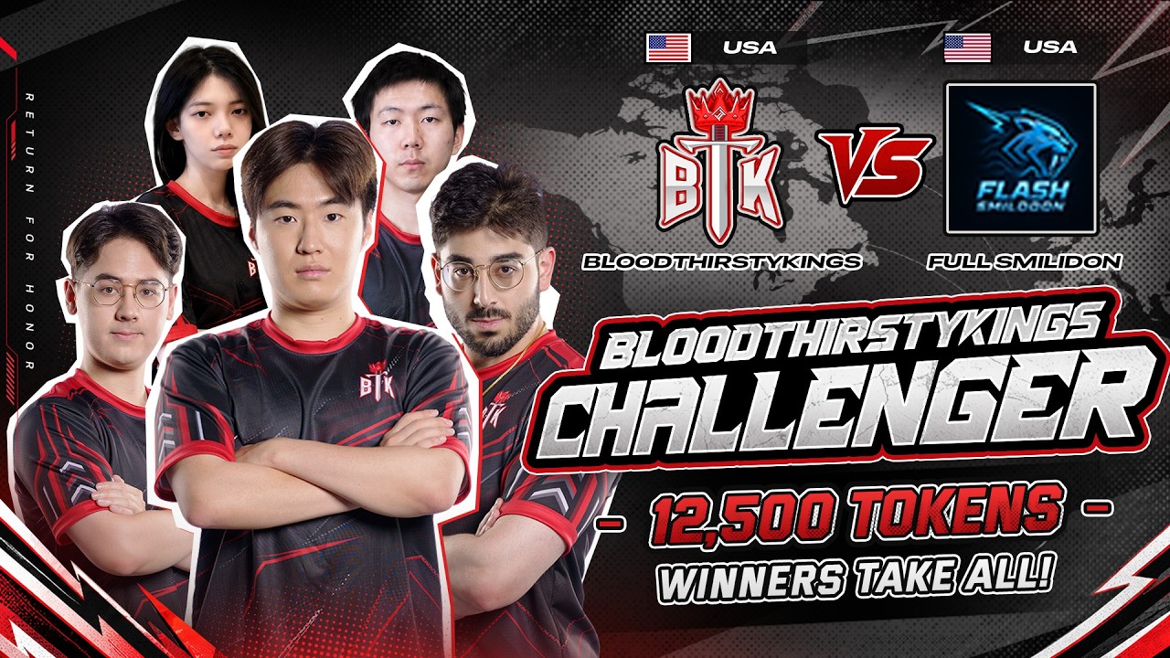 BTK vs Chinese Team BO5 Tourney | HOK