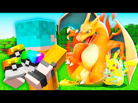 Fingi ser NOOB mas Tenho MASTERBALL no Minecraft!