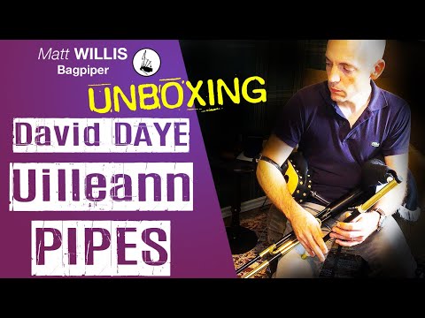 Unboxing: David Daye Uilleann Pipes with Penny Chanter! - Matt Willis Bagpiper